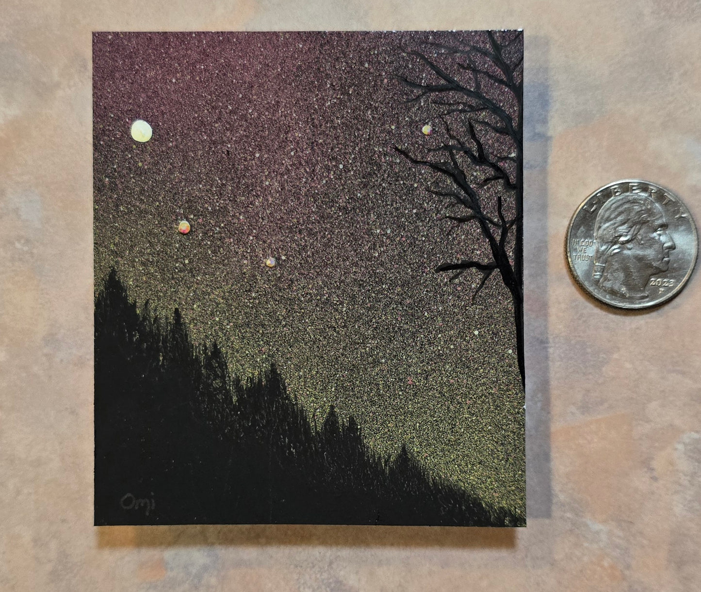 Stargazer mini painting