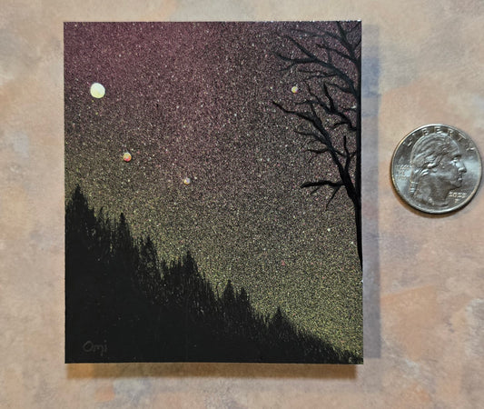 Stargazer mini painting